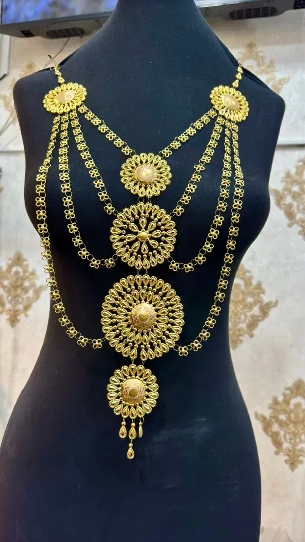 گردنی طلا جابر کرسی اماراتی|جواهرات|ارومیه, |دیوار