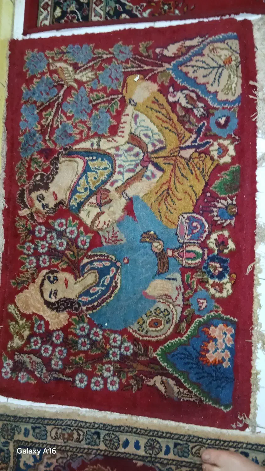 قالیچه دست بافت  تحردار  ۲ عدد|فرش|مشهد, عامل|دیوار