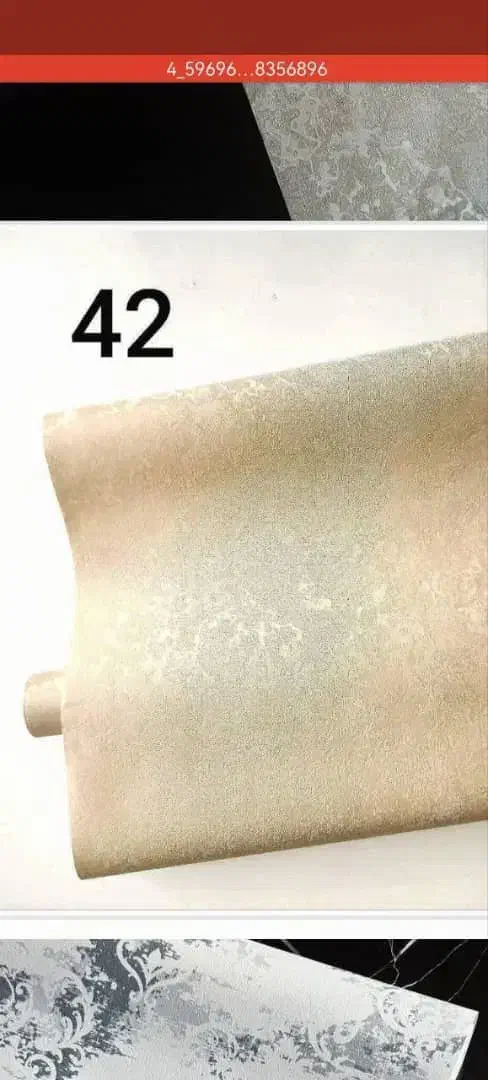 کاغذدیواری وارداتی ضدآب با طرح‌های مدرن|خدمات پیشه و مهارت|رشت, چله خانه|دیوار