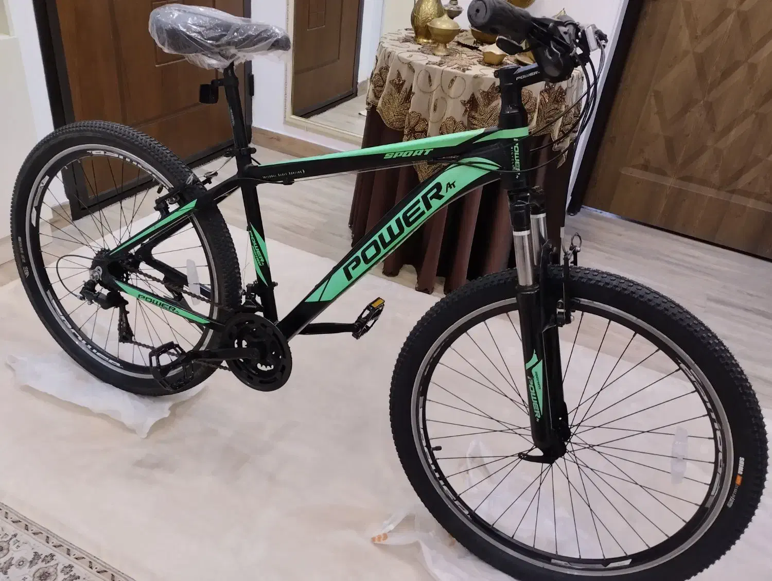 دوچرخه تنه آلومینیومی 27.5 پاورکمک قفلشو26|دوچرخه، اسکیت، اسکوتر|رشت, منظریه|دیوار