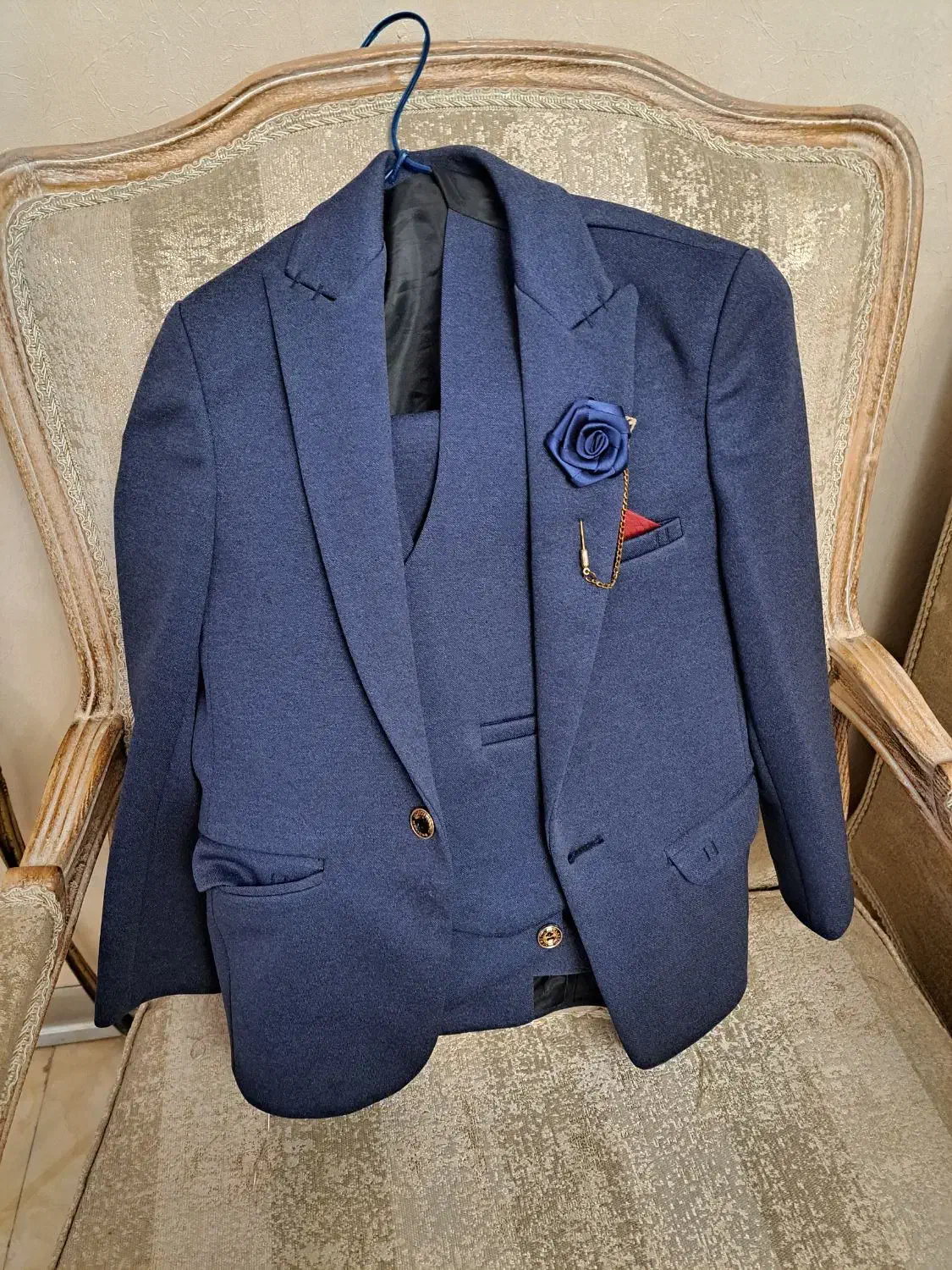 کت شلوار با جلیقه و کراوات|کفش و لباس بچه|ری, علایین|دیوار