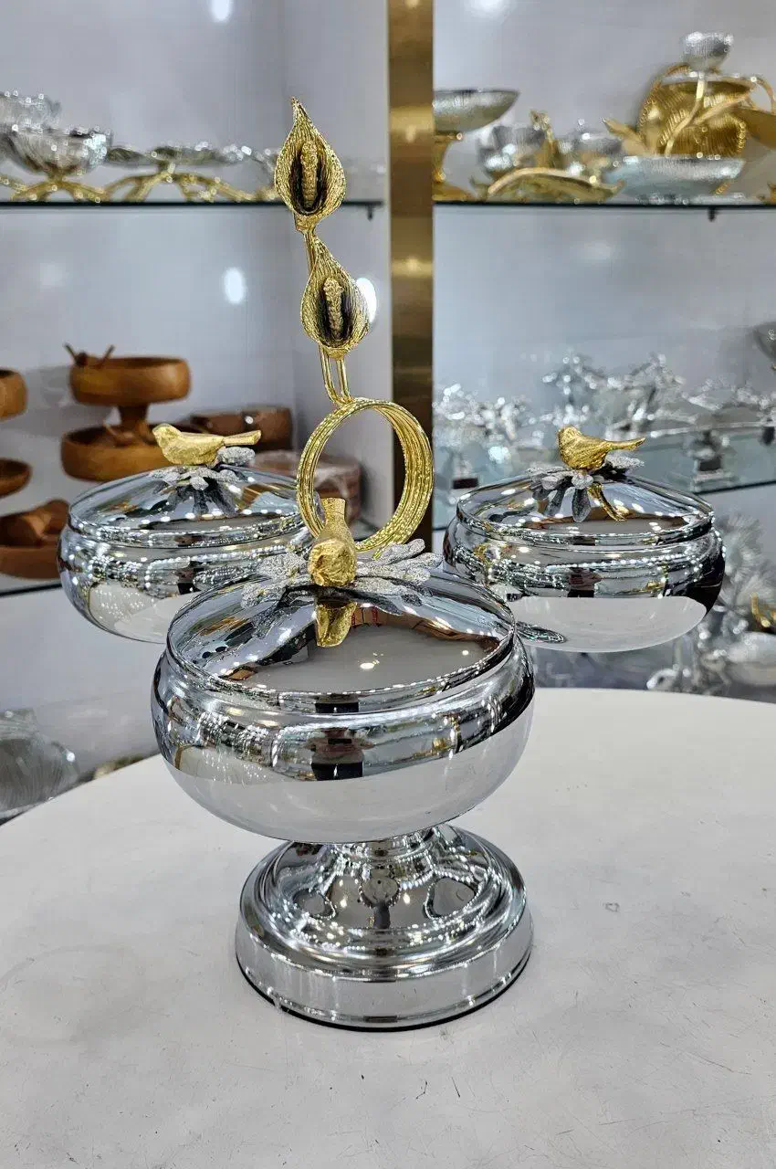 اردوخوری استیل و برنج|ظروف سرو و پذیرایی|لردگان, |دیوار