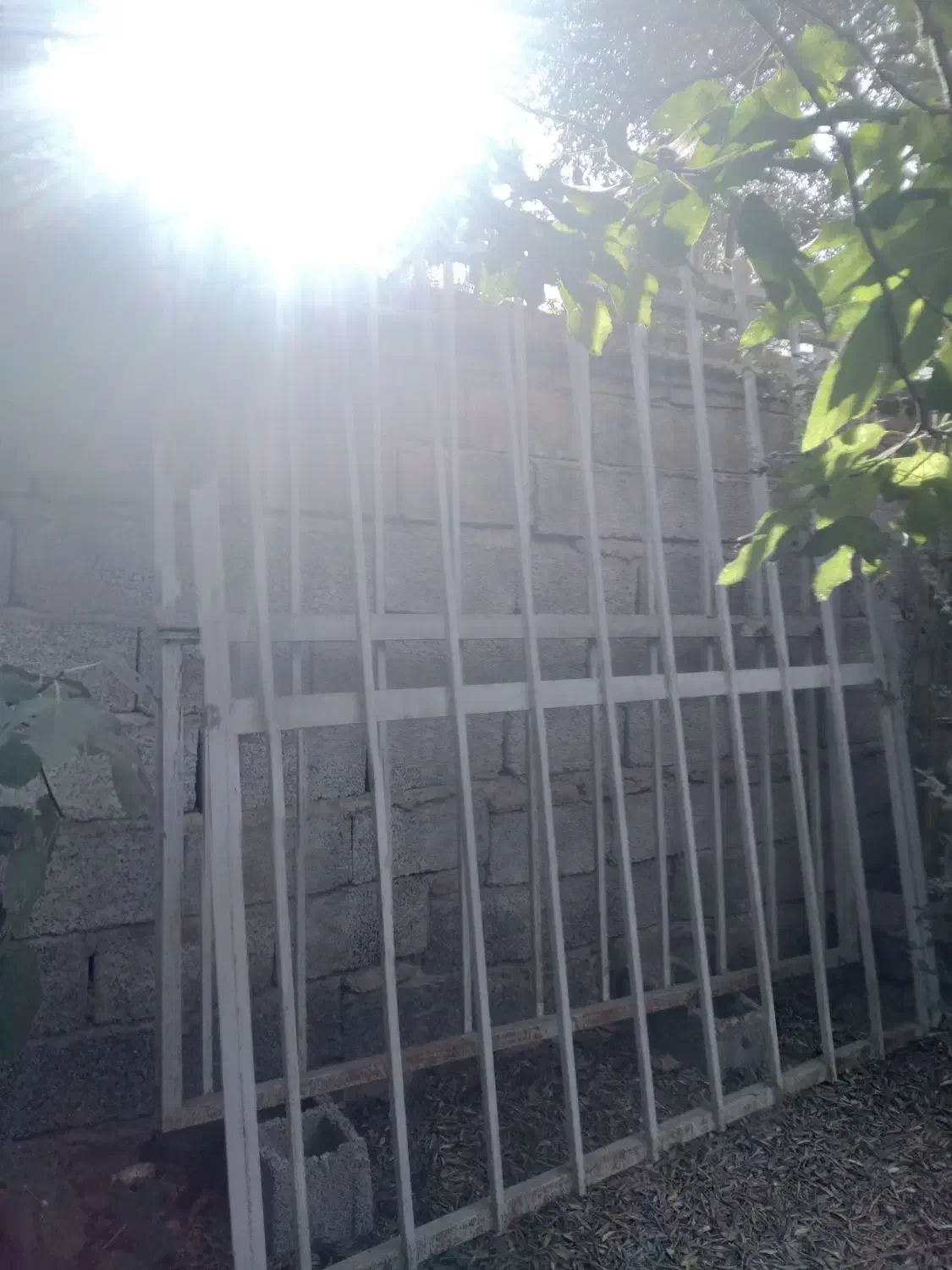 درب باغی اهنی عرض ۴|مصالح و تجهیزات ساختمان|رستم‌آباد, |دیوار