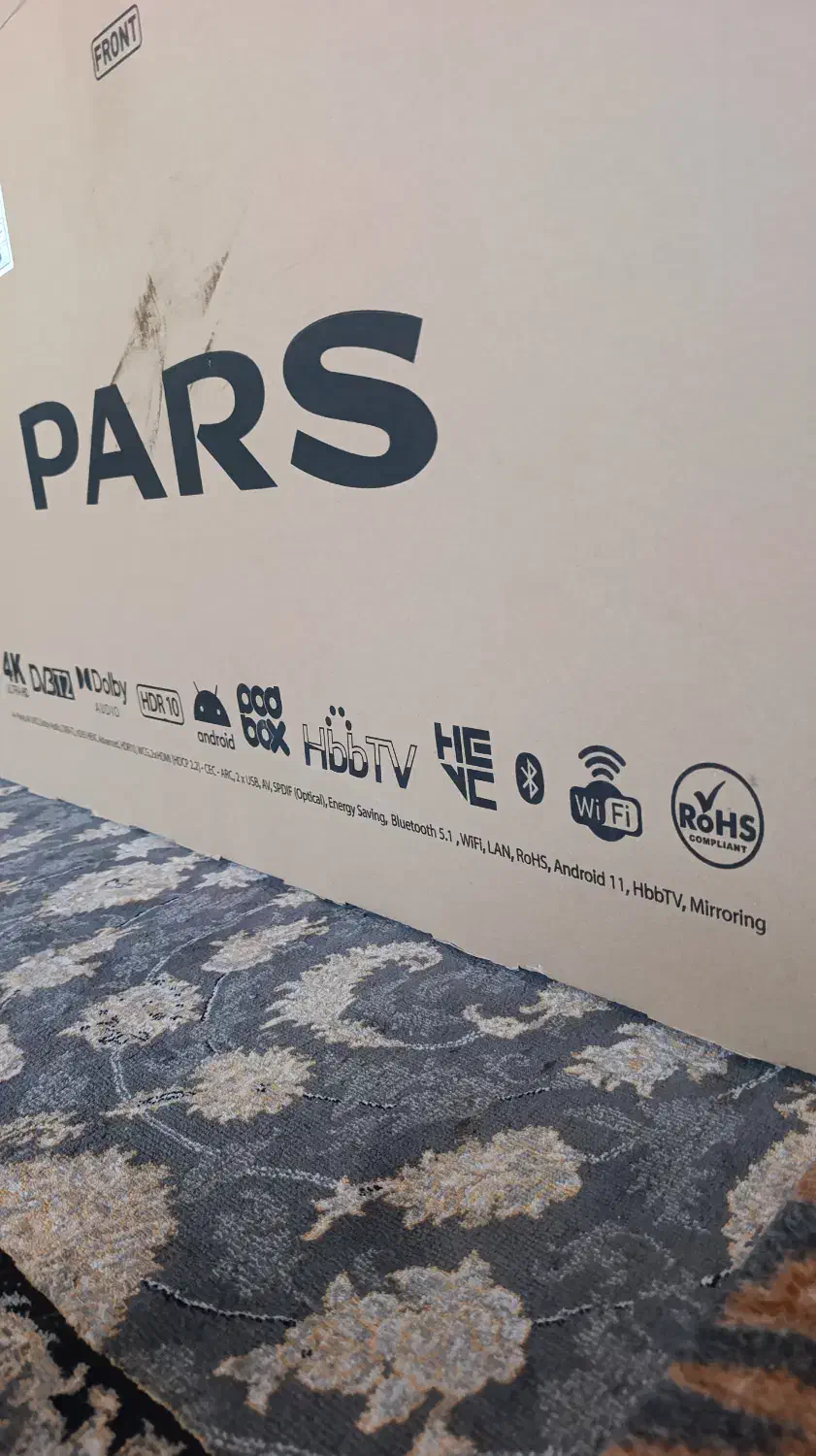 تلوزیون پنج اینج مدل پارس فول امکانات|تلویزیون و پروژکتور|مرند, |دیوار