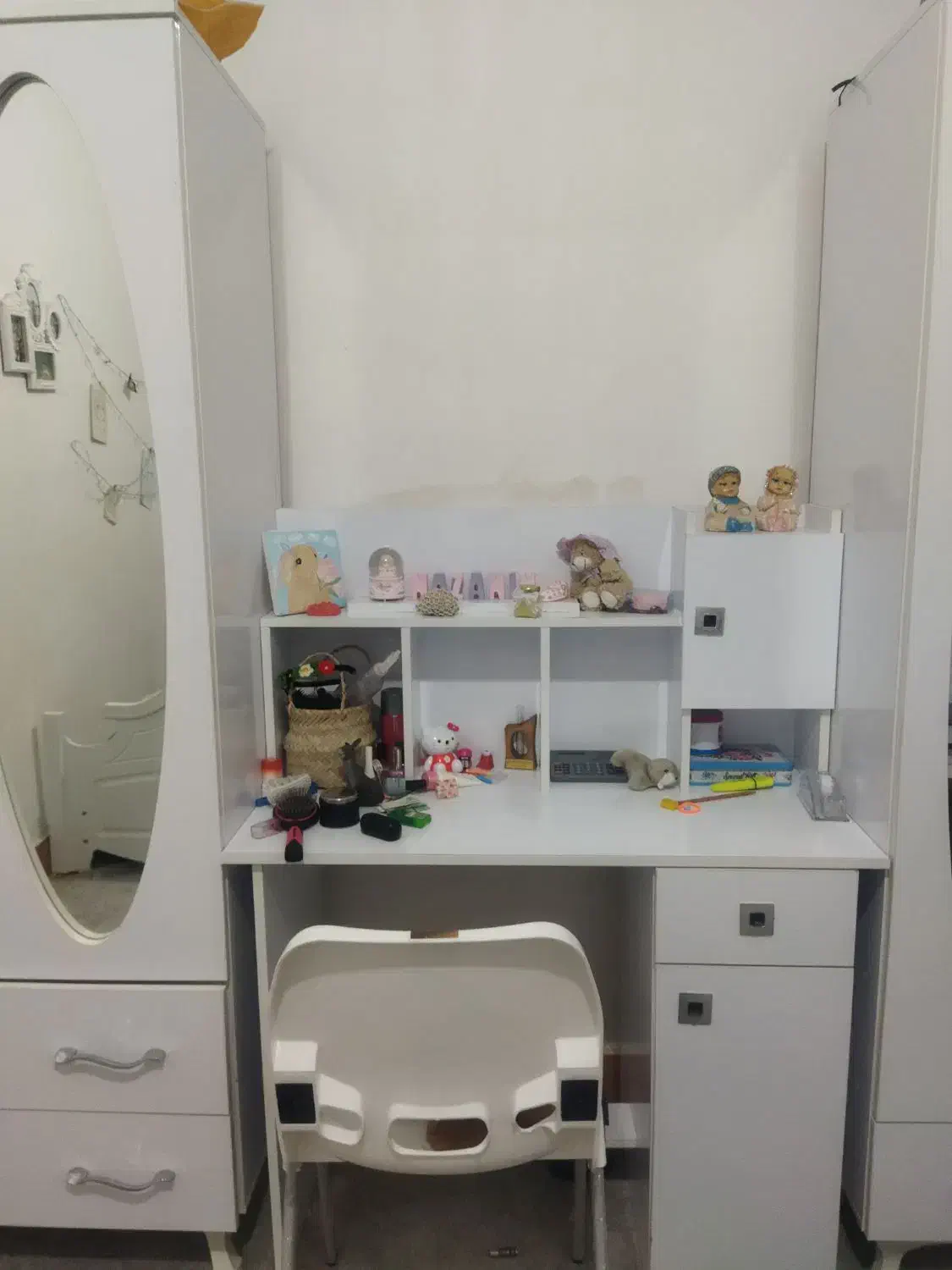 کمد لباس ومیزتحریر|جاکفشی، کمد، دراور|گنبد کاووس, |دیوار