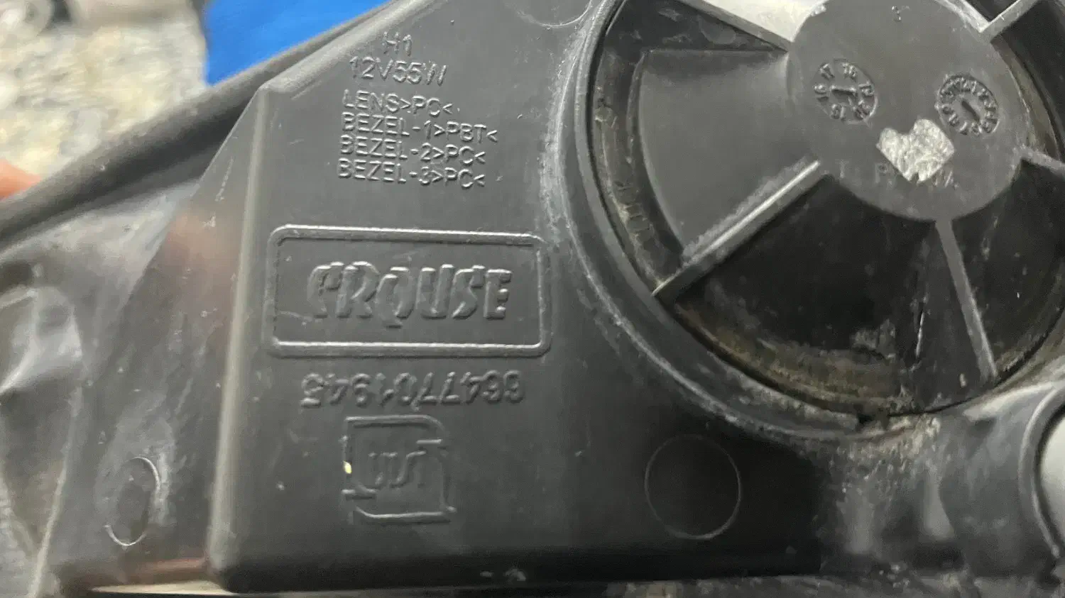 یک جفت چراغ ۲۰۷ مارک کروز|قطعات یدکی و لوازم جانبی|ری, ولی آباد|دیوار