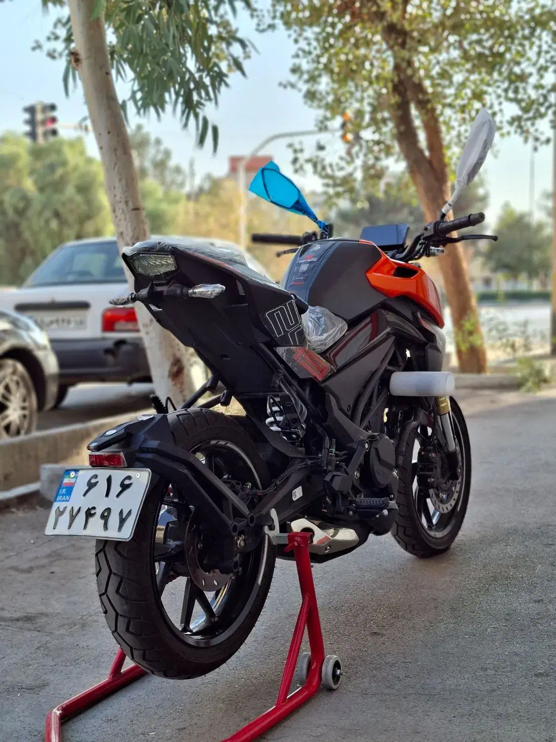 کی وی۲۵۰درحدخشک مدارک کامل آماده انتقال نقدو اقساط|موتورسیکلت|قم, باسکول|دیوار