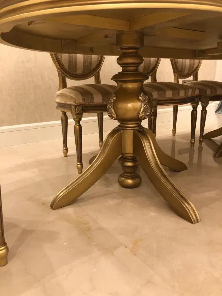 میز ناهارخوری ۸ نفره چوبی|میز و صندلی غذاخوری|تهران, قیطریه|دیوار