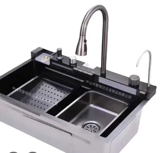 سینک پیانویی 5 کلید مارک abitle کف زنبوری مشکی|مصالح و تجهیزات ساختمان|دهاقان, |دیوار