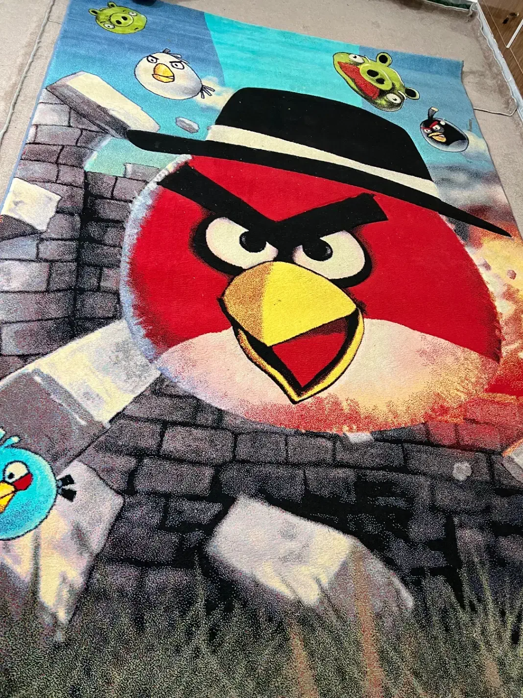 گلیم فرش بچگانه|گلیم، جاجیم، گبه|دهدشت, |دیوار