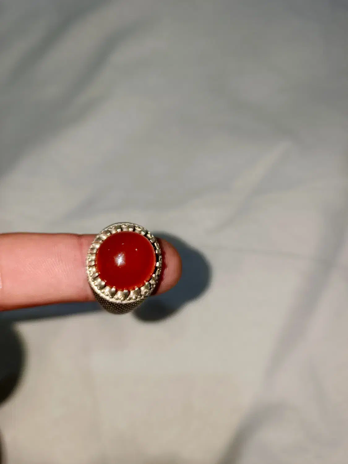 انگشتر عقیق رکاب M. T|جواهرات|سقز, |دیوار