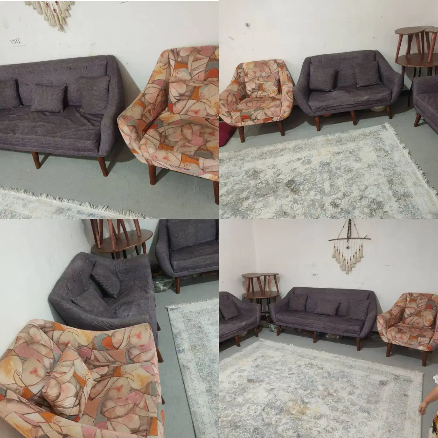 مبل 7نفره|مبلمان خانگی و میز عسلی|رامهرمز, |دیوار