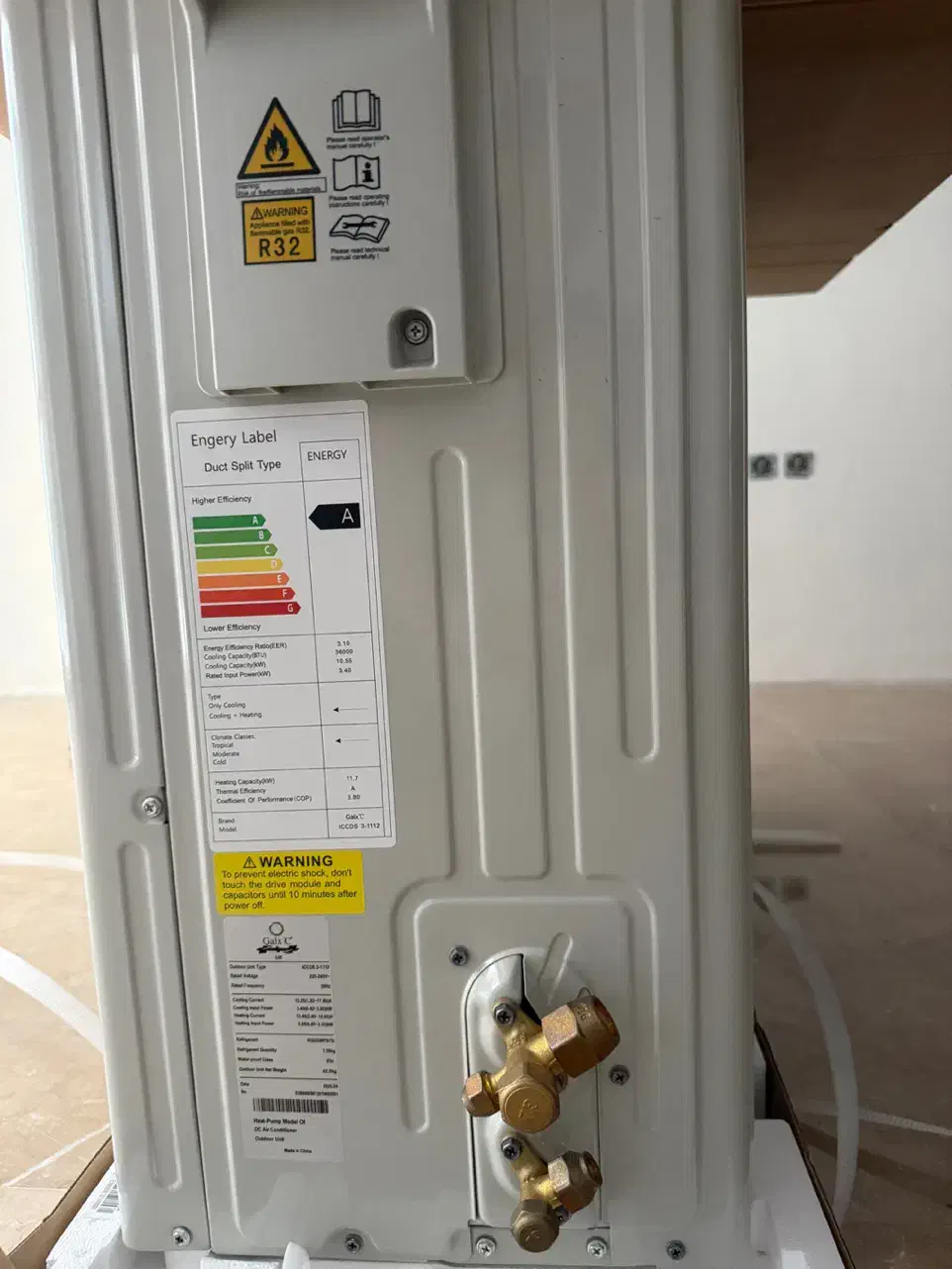 داکت اسپیلت گلکسی ۳۶ هزار چند دستگاه|کولر گازی و فن‌کوئل|پردیس, فاز ۸|دیوار