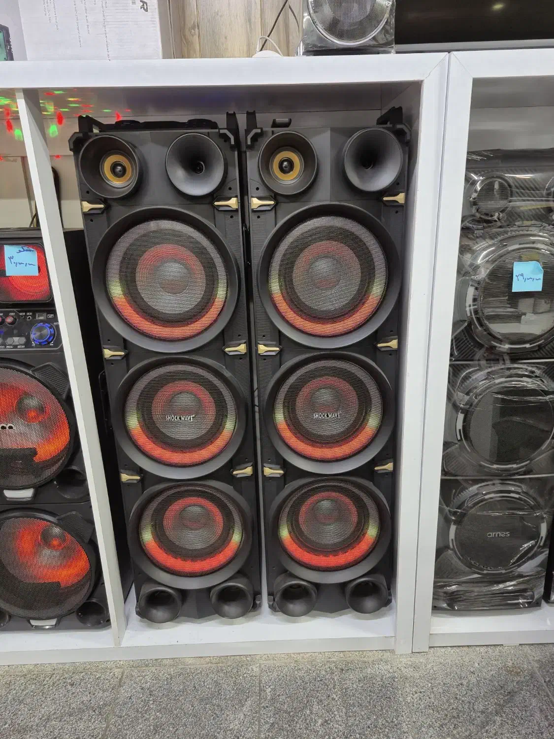 اسپیکر شاک ویو Dj قسطی ماهی 3/500|سیستم صوتی خانگی|مشهد, توس (بلوار توس)|دیوار