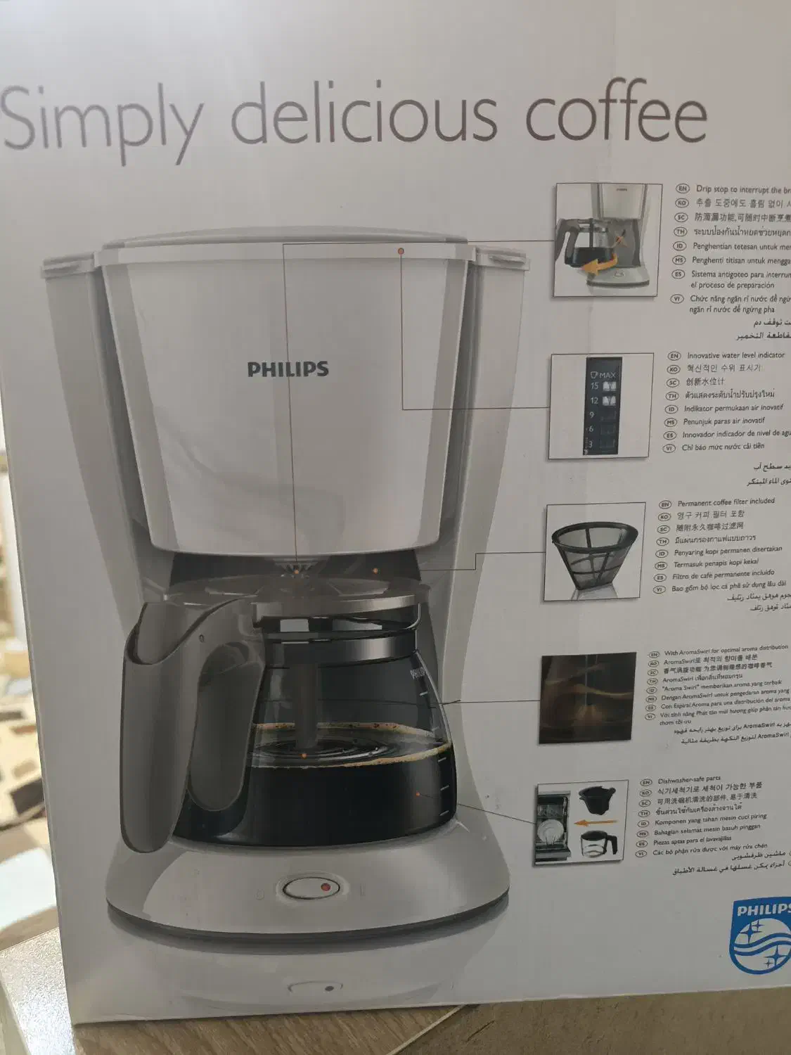 قهوه ساز فیلیپس مدل 00/HD7447|سماور، چایساز، قهوهساز|اصفهان, جلالیه|دیوار