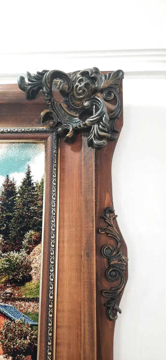 تابلو فرش طبیعت|تابلو فرش|لشت نشا, |دیوار