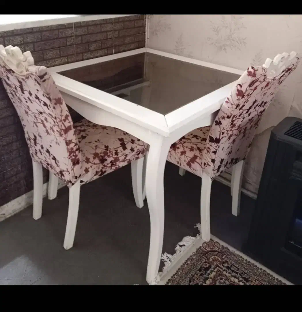 میز ناهار خوری دونفره|میز و صندلی غذاخوری|تهران, شهرک بعثت|دیوار