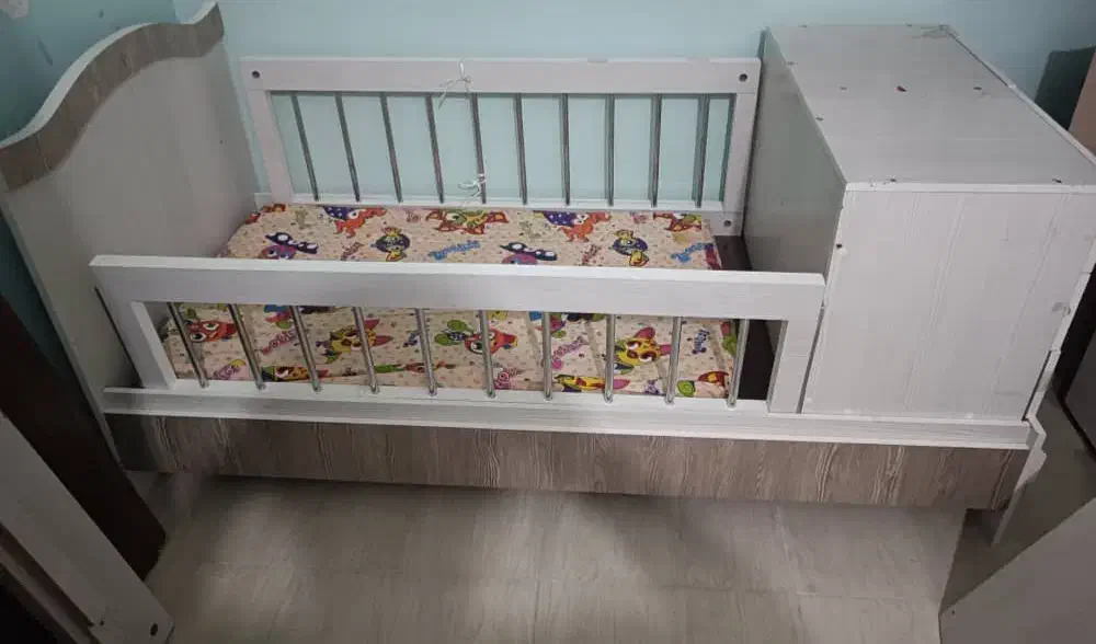 سرویس خواب کودک و نوجوان|تخت و سرویس خواب|امیدیه, |دیوار