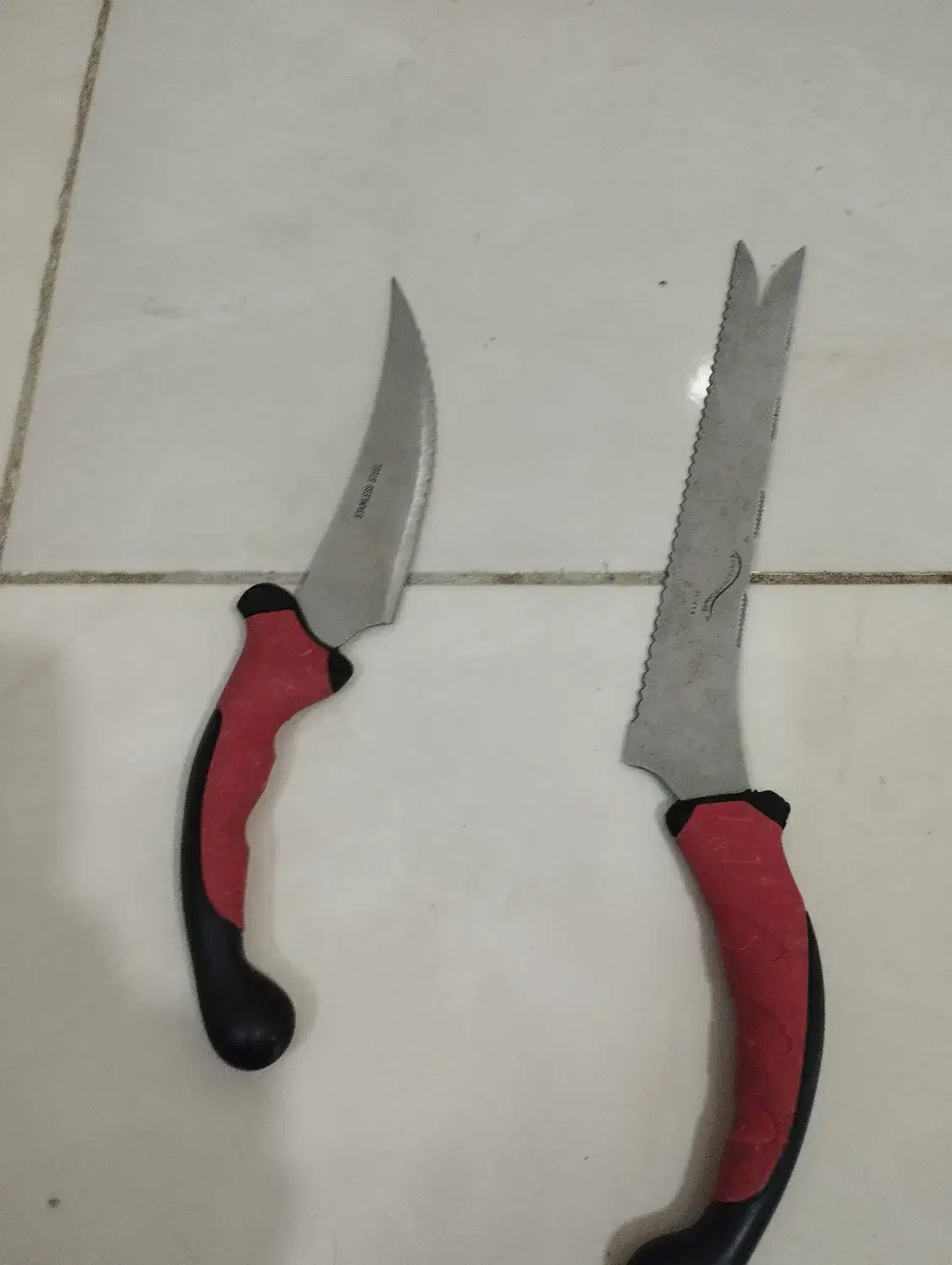 دو عدد چاقوی اشپزخونه|ظروف پختوپز|مشهد, خواجه ربیع|دیوار