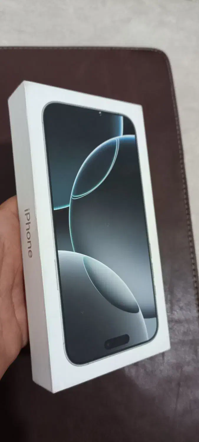 آیفون 16 پرومکس 256 سفید تیتانیوم پلمپ|موبایل|سنندج, |دیوار