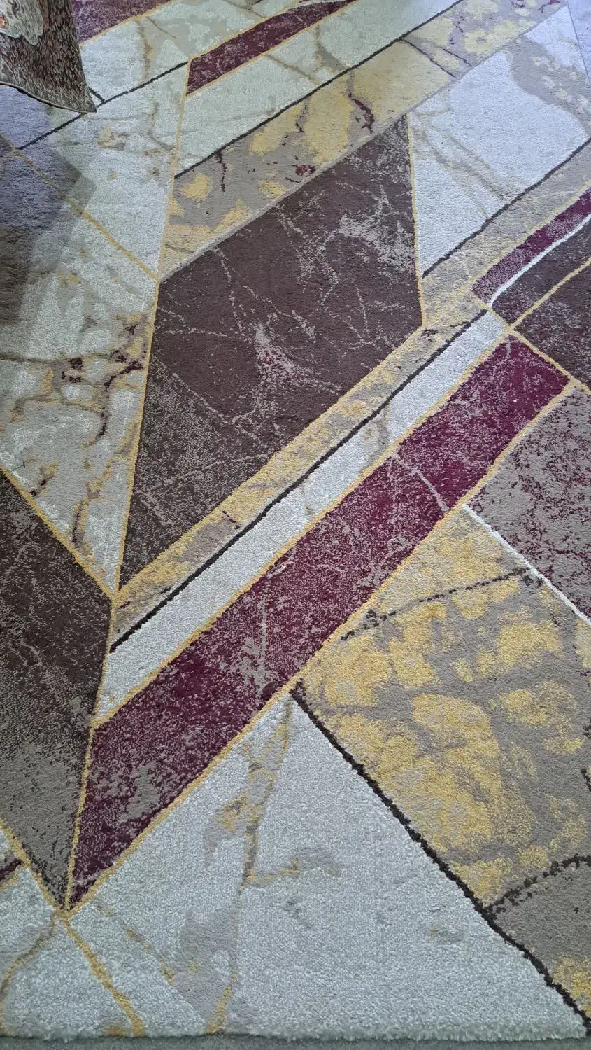 دوعدد فرش پرزبلند۶ متری به همراه دوعدد پادری|گلیم، جاجیم، گبه|اهواز, کمپلو جنوبی|دیوار