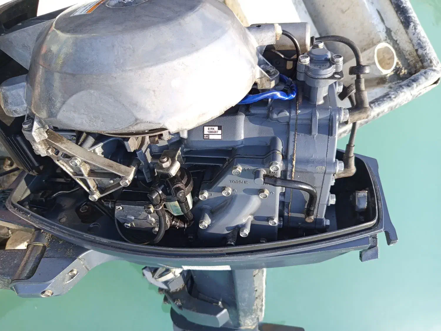 موتور قایق 25 مدل 2021 یاماها فروش فوری|قایق و سایر وسایل نقلیه|قشم, |دیوار