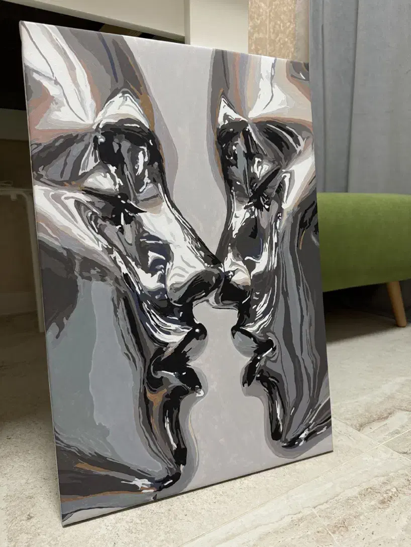 طراحی سیاه قلم نقاشی روی بوم نقاشی روی پارچه|تابلو، نقاشی، عکس|مشهد, چهارچشمه|دیوار