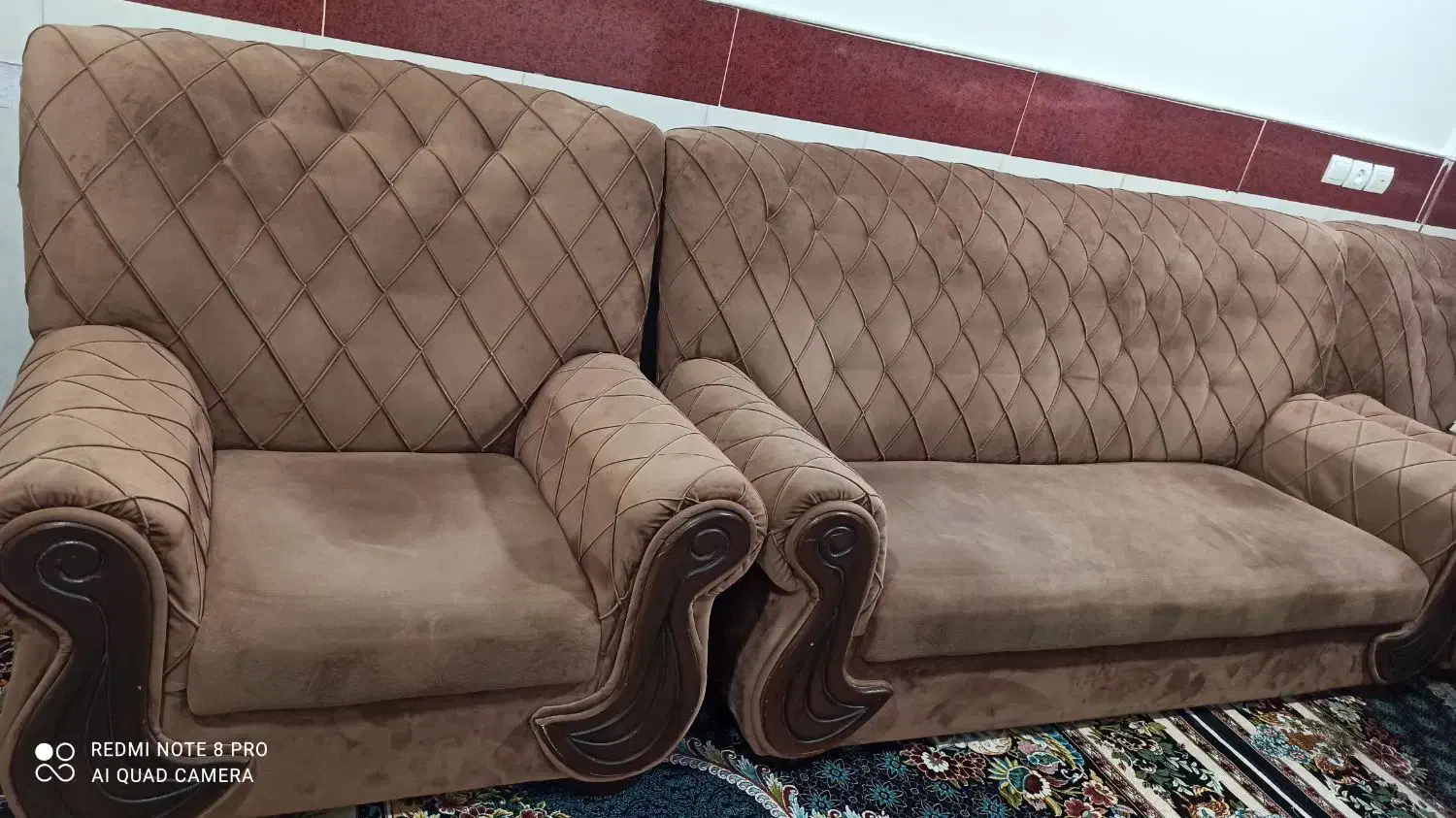 مبلمان ۷نفره|مبلمان خانگی و میز عسلی|قم, هفت تیر|دیوار