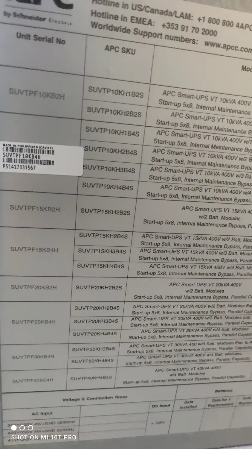 دستگاه UPS 10KV برند APC|مودم و تجهیزات شبکه|سیرجان, |دیوار