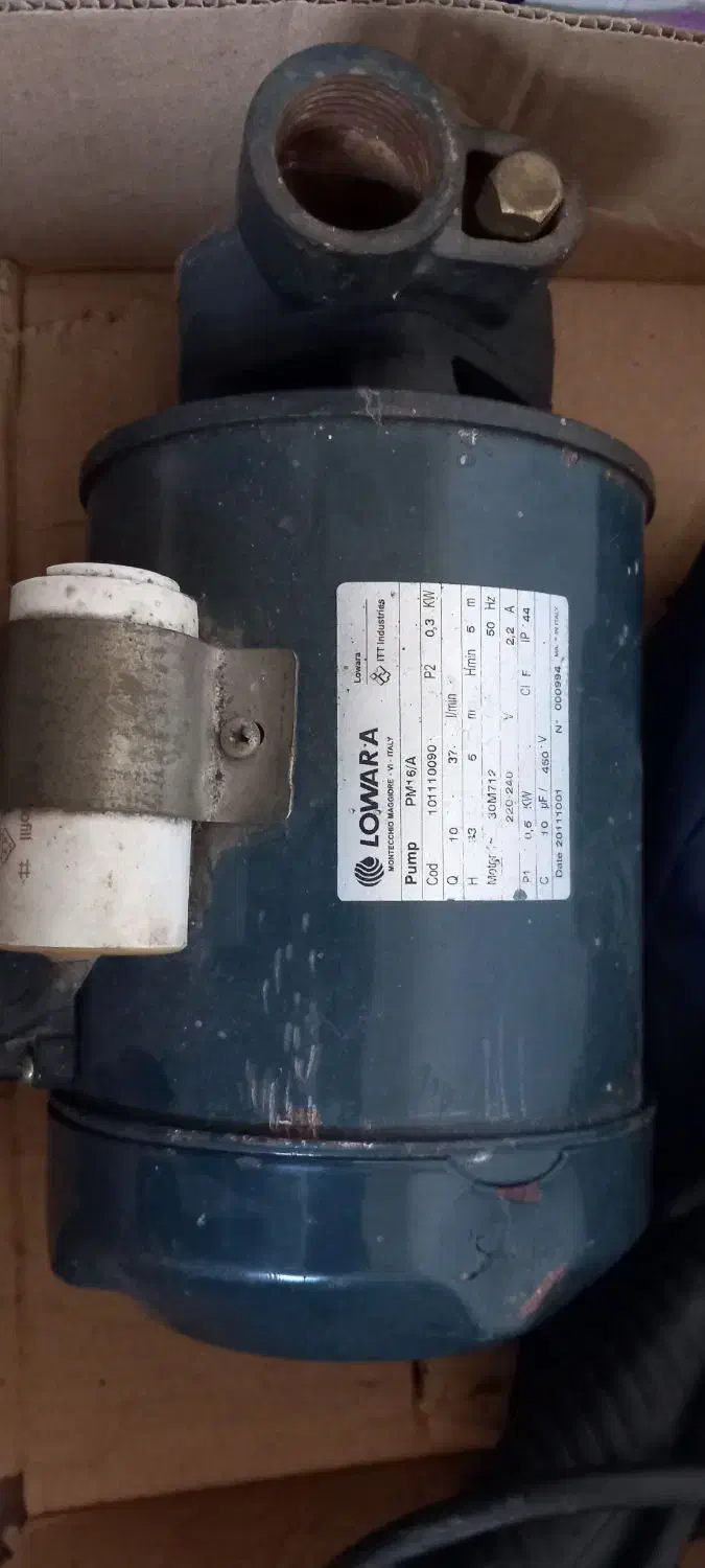 پمپ لوورا اصلی ۱اینچ|مصالح و تجهیزات ساختمان|رودسر, |دیوار