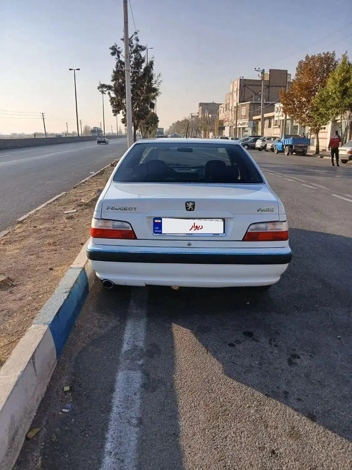 پارس xu7pچهار چرخ دیسک نیم فول بدون خط خش|خودرو سواری و وانت|قزوین, |دیوار