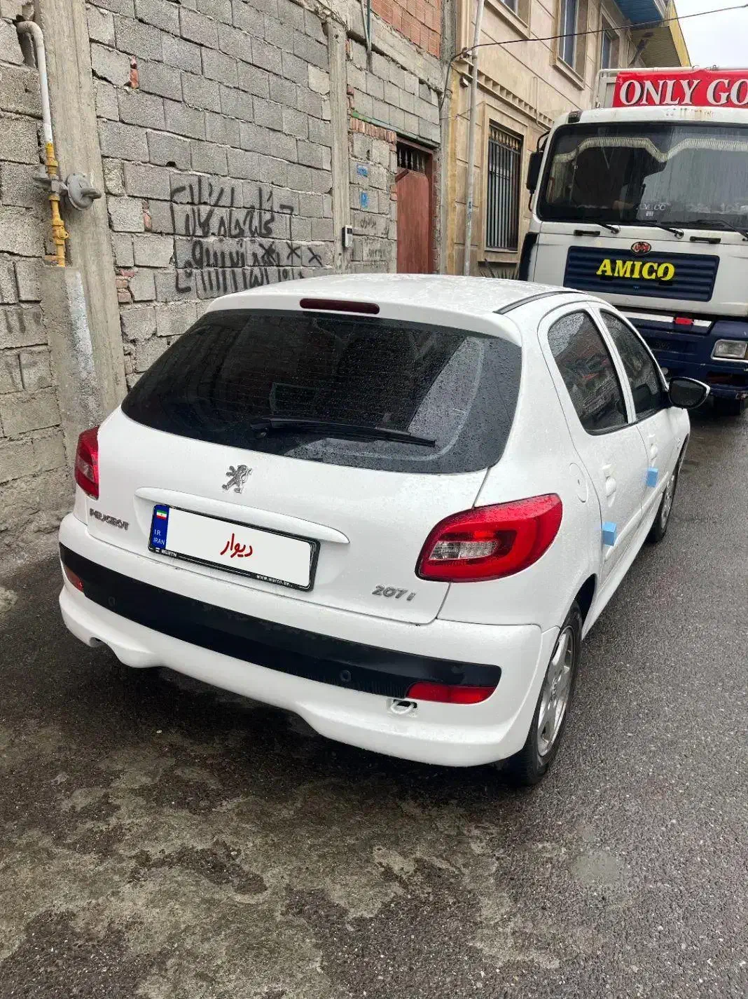 پژو۲۰۷مدل ۹۶|خودرو سواری و وانت|آمل, |دیوار