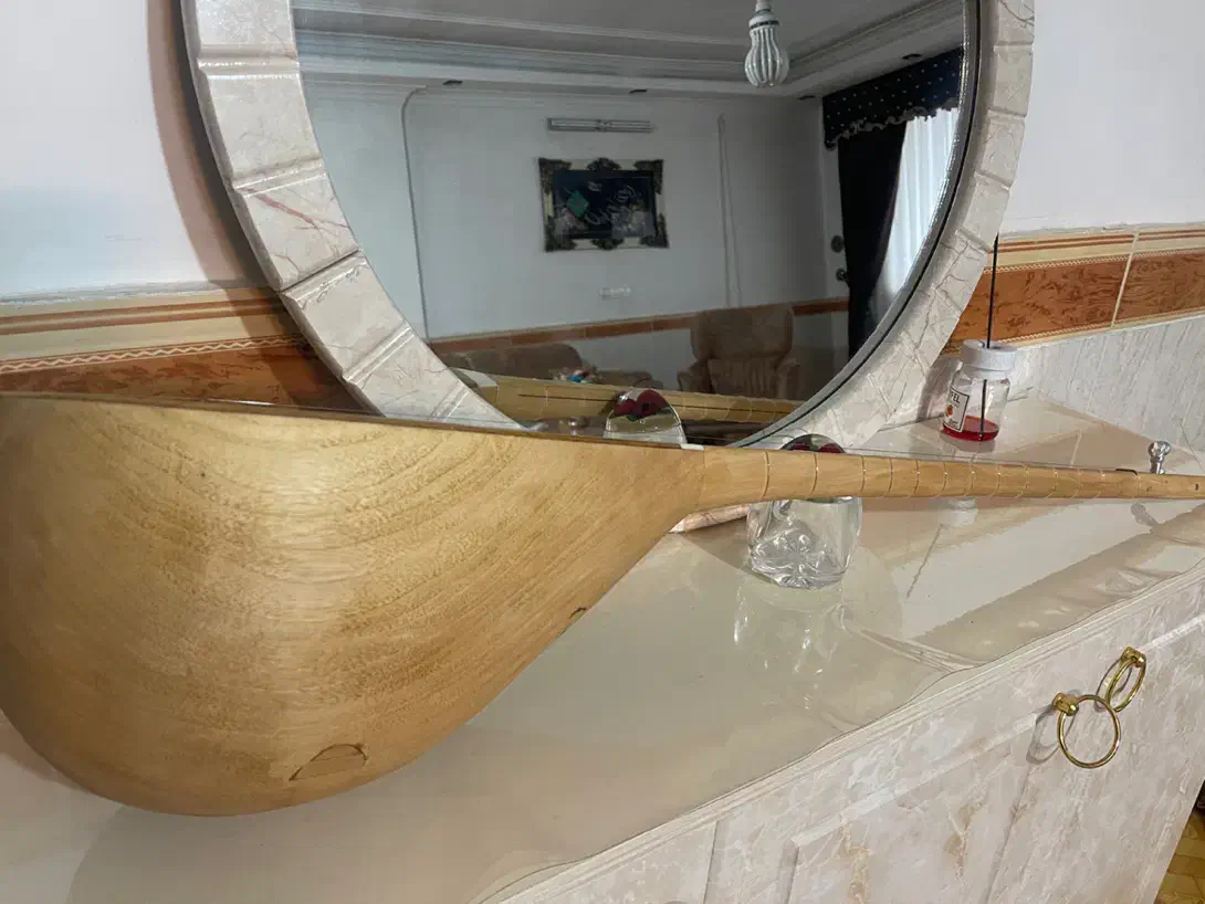 دوتار حرفه ای کاسه بزرگ خیلی خوشصدا سبک|سازهای سنتی|بجنورد, |دیوار