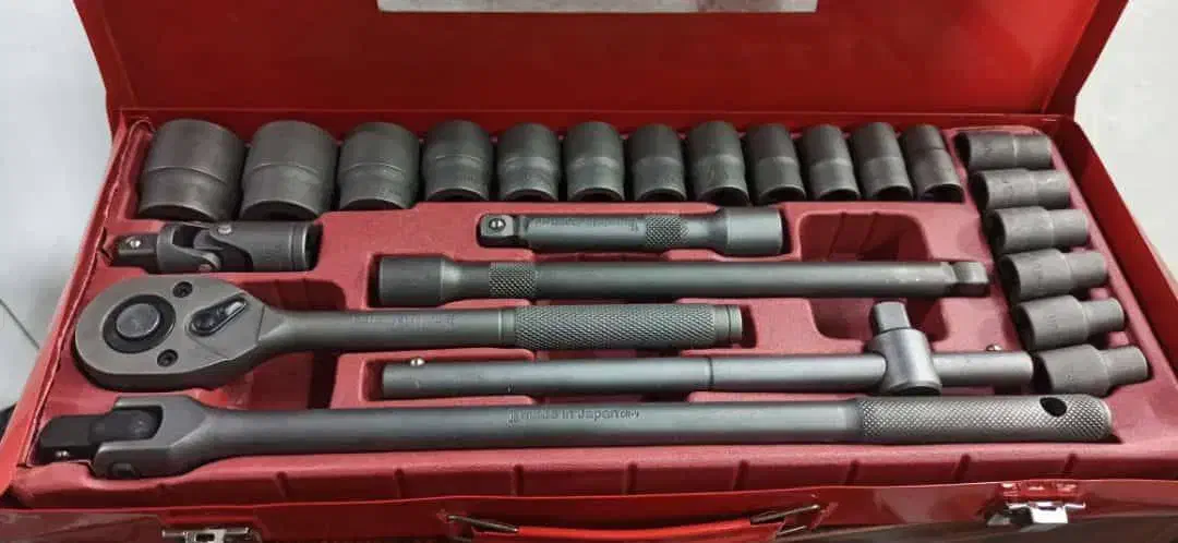 آچار بکس 24 پارچه کروم وانادیوم|ابزارآلات|دزفول, |دیوار