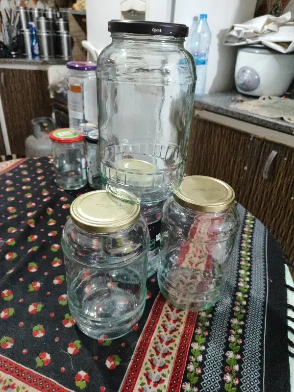 شیشه‌برای ترشی ومربا|ظروف نگهدارنده، پلاستیکی، یک‌بارمصرف|زاهدان, |دیوار