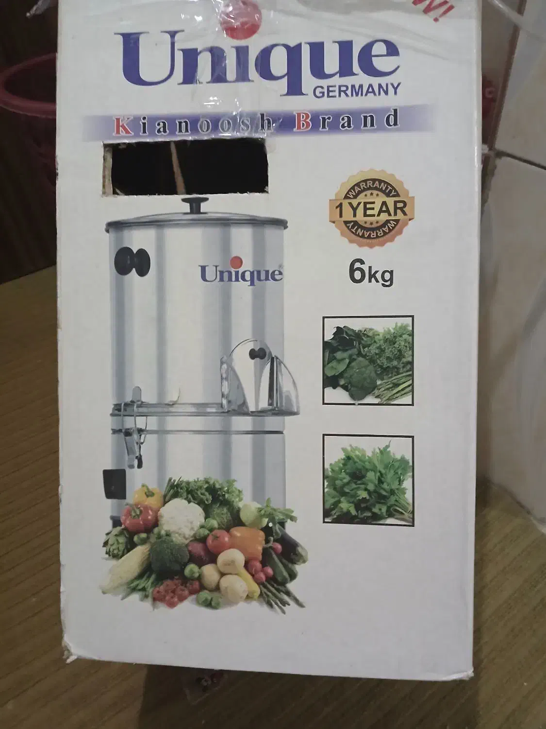 سبزی خوردکن ۶کیلو کیانوش  آلمان نو ۳۰۰۰۰۰۰تومان|خردکن، آسیاب، غذاساز|ری, سیزده آبان|دیوار