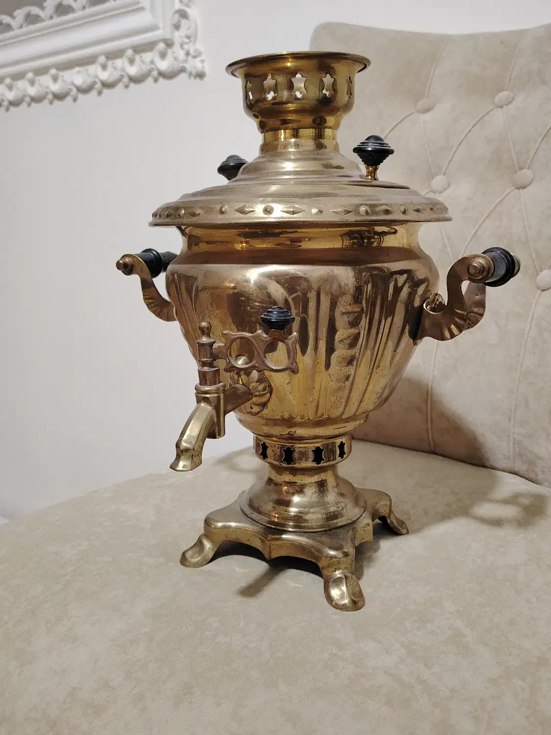 سماور روسی|کلکسیون اشیاء عتیقه|جلفا, |دیوار