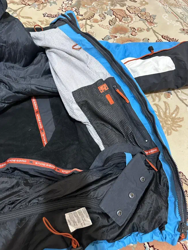 کاپشن اسکی سایز بزرگ دوپوش با ردیاب|ورزشهای زمستانی|محمدشهر, عباس آباد|دیوار