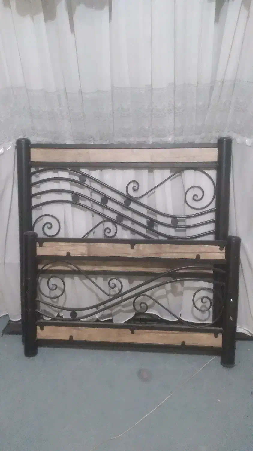 تخت فلزی یک نفره|تخت و سرویس خواب|کرمانشاه, |دیوار