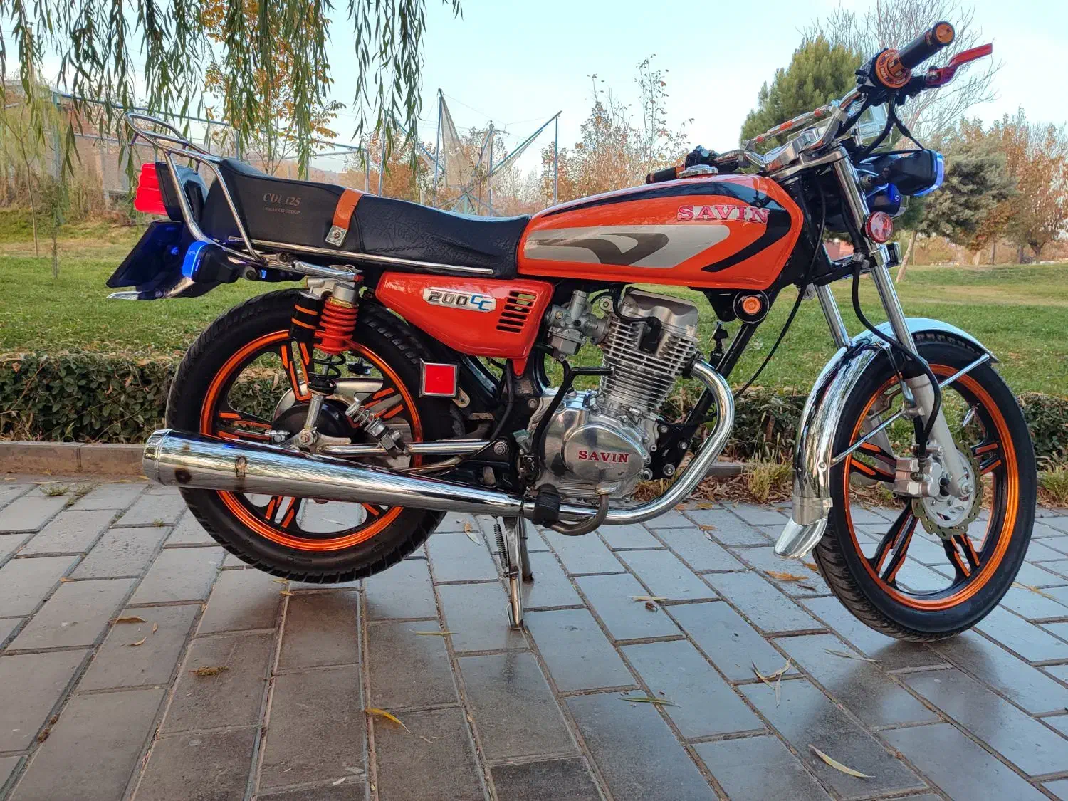 موتور ساوین 86|موتورسیکلت|اشنویه, |دیوار