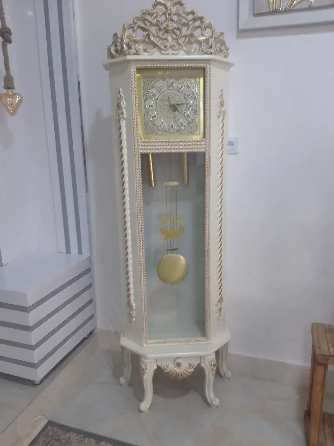 آینه و کنسول ،ساعت ایستاده وکلبه نونو بدون خط وخش|ساعت دیواری و تزئینی|کوهدشت, |دیوار