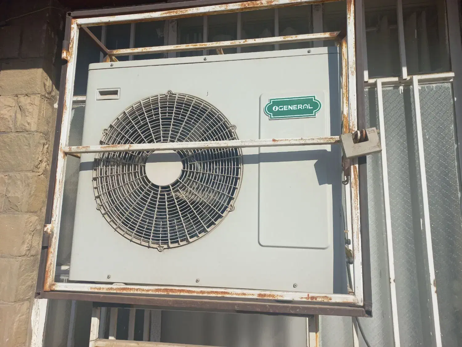 کولر گازی اجنرال 36000 تایلندی اصل کم کارکرد|کولر گازی و فن‌کوئل|مسجد سلیمان, |دیوار