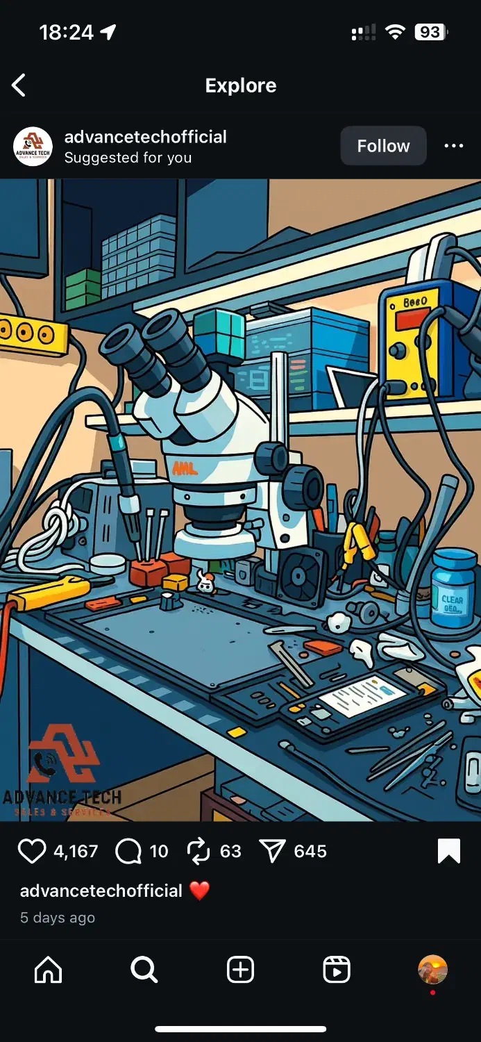 تعمیرات موبایل|خدمات رایانهای و موبایل|اندیشه, اندیشه فاز ۱|دیوار