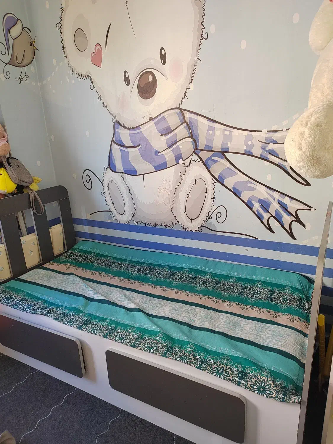 تخت یک نفره در حدنو دوکشو|تخت و سرویس خواب|گرگان, |دیوار