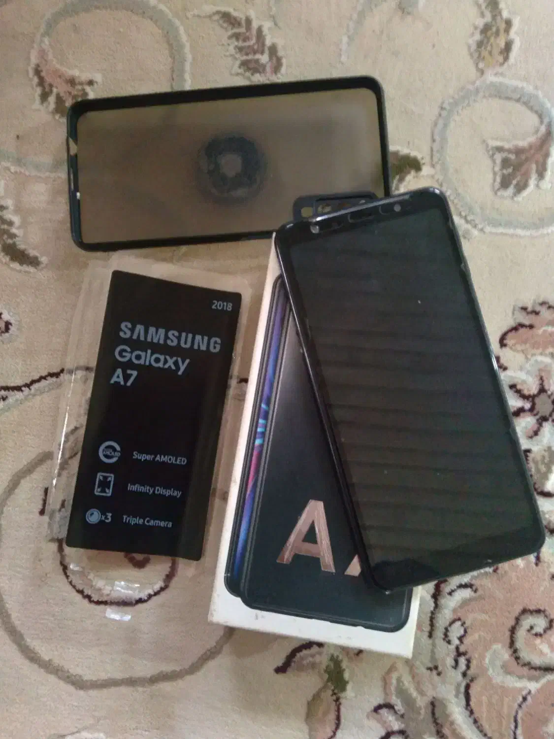 گوشی سامسونگA7 2018|موبایل|باقرشهر, |دیوار
