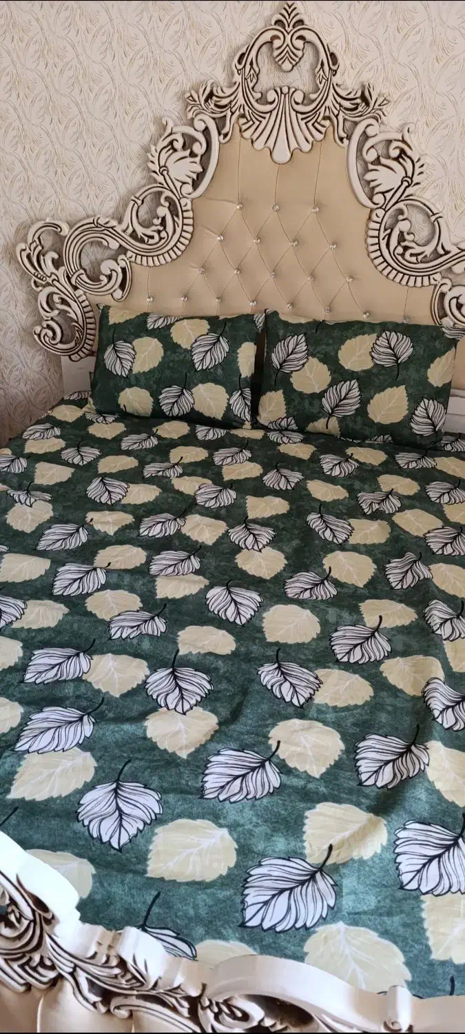 تخت خواب ۲نفره چوب گردو همراه خوشخواب|تخت و سرویس خواب|گلبهار, شهر جدید گلبهار|دیوار