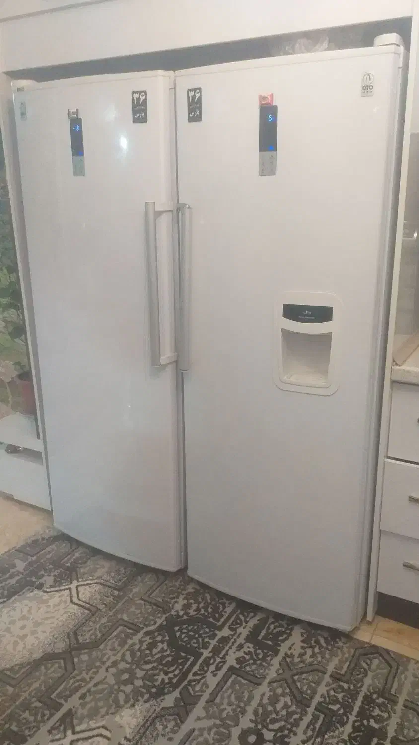 یخچال دوقلو پارس مدل بوران|یخچال و فریزر|شریفآباد, |دیوار