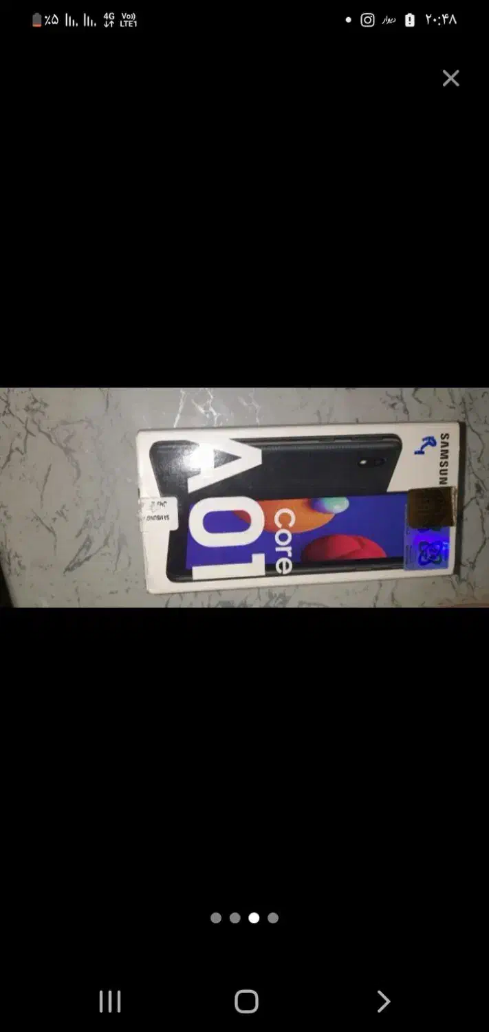 گوشی سامسونگa01|موبایل|مشهد, آزادشهر|دیوار