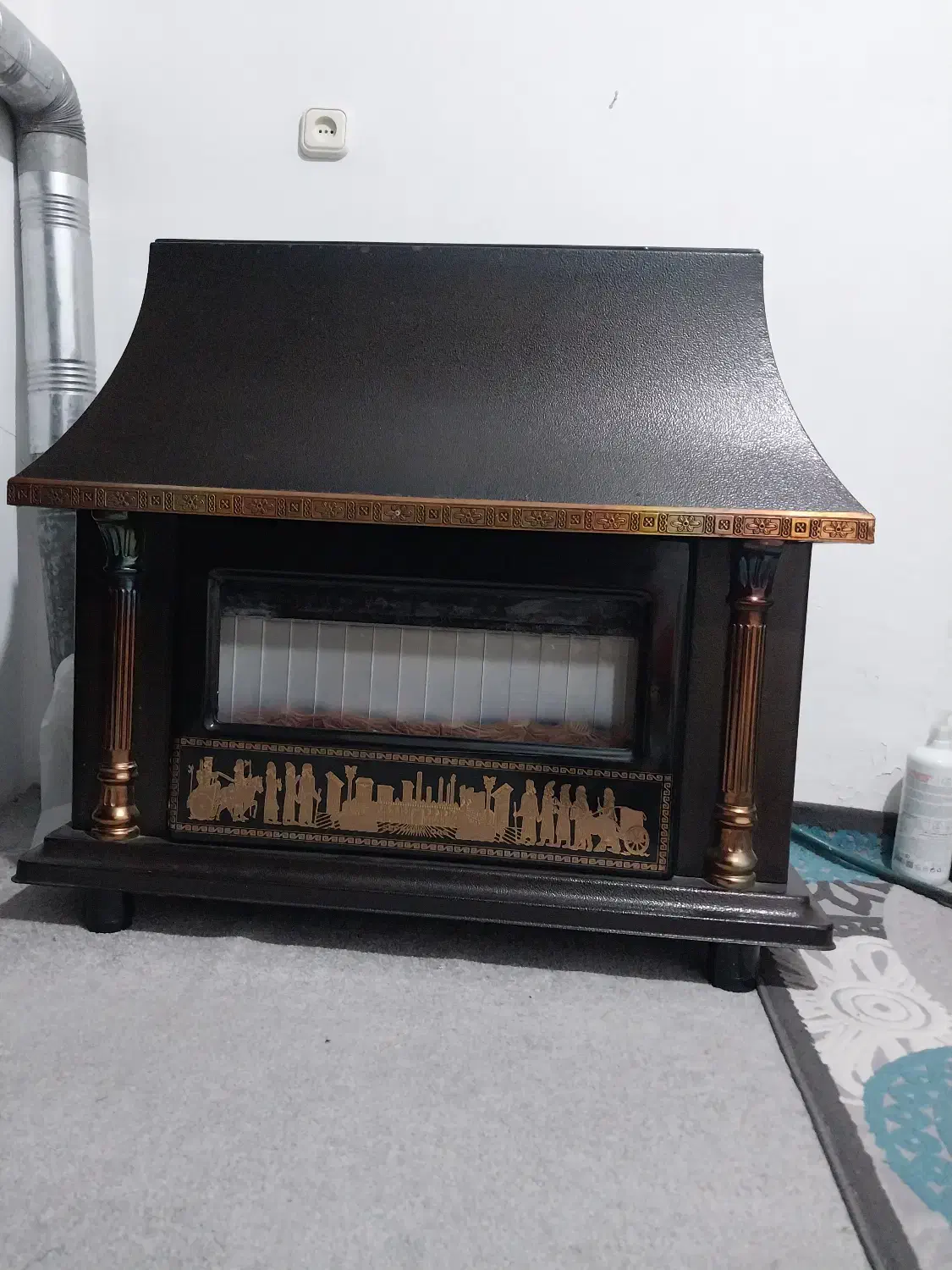 بخاری|بخاری، هیتر، شومینه|رامسر, |دیوار