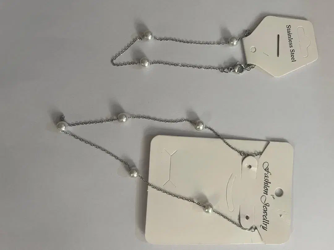 گردنبند و دستبند مروارید|بدلیجات|پلدختر, |دیوار